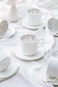 Acar Luisa 6 Kişilik Çay-Nescafe Fincanı Takımı SYT-05715 - 1