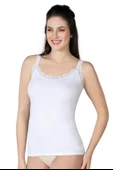 BEYAZ MI Emay 1411 Modal Cotton Dantelli Atlet - 1