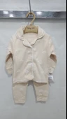 uğurböceğiçocuk Kaplumbağa Baskılı Pijama Takım 2409 - 5