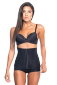 SİYAH MI Emay 2824 Yüksek Bel Balen Agraflı Slıp Lazer Korse thumbnail 1
