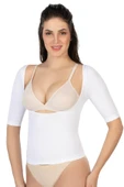 BEYAZ MI Emay 5014 Göğsü Açık Yarım Kollu Korse thumbnail 1