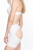 BEYAZ MI Emay 2034 Popo Açık Anti Selülit Korse thumbnail 5