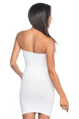 BEYAZ MI Emay 5065 Straplez Elbise Korse - 2