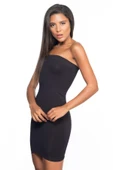 SİYAH MI Emay 5065 Straplez Elbise Korse - 3