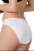 BEYAZ MI Emay 1444 Modal Cotton Dantelli Külot - 2