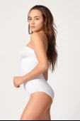 BEYAZ MI Emay 2088 Önden Agraflı Slip Korse thumbnail 2