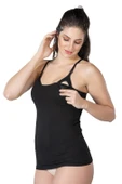SİYAH MI Emay 1413 Modal Cotton Kaplı Emzirme Atlet - 1