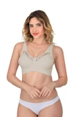 TEN MI Emay 181 B Dantelli Toparlayıcı Cotton Sütyen - 1