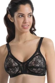 SİYAH MI Emay 145 B Dantelli Toparlayıcı Sütyen - 1