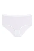 6 Adet Yıldız Bayan Bambu Bato Külot Beyaz 3945 thumbnail 1