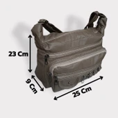 Bayan Çapraz Omuz Çantası Vizon Gvn-0099 - 6