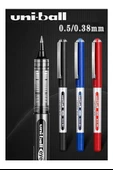 Kırmızı Pilot Kalem 10 Adet Uniball Eye Mikro 0.5 mm Roller Pilot Kalem Ub-150 Roller Uçlu Likit Mürekkepli Pilot Kalem - 2