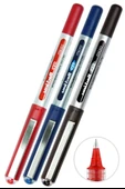 Mavi Siyah Kırmızı Pilot Kalem 3 Adet Uniball Eye Mikro 0.5 mm Roller Pilot Kalem Ub-150 Roller Uçlu Likit Mürekkepli - 1
