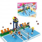 Ausini Lego  210 Parça Sport Set Voleybol Oyun Seti - 8
