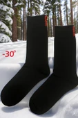 Kışlık Kalın Dikişsiz Termal Çorap - Kadın ve Erkek İçin (-30°C Dayanıklı) - 1