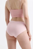 Yüksek Bel Pamuklu 7'Li Paket Bato Külot Pembe - 2