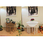 Tyche Zigon Sehpa 3 Lü MDF Üst Tabla - Ağaç Malzeme Ayak - 1