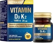 Nutraxin Vitamin D3K2 1000 IU 120 Tablet - 1