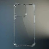 iPhone 16 Pro Kılıf Lux Sararmaz Silikon Şeffaf Kapak - 3