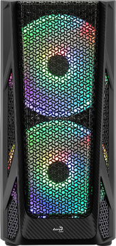 Aerocool Airhawk Duo 750W 80 Gold Cam Yan Panel Adreslenebilir Duo RGB Fanlı 3.0 Oyuncu Kasası (AE AIRHAWKD750GD) - 3