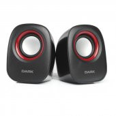 Dark SP100B 1+1 Multimedia USB Speaker Siyah (DK-AC-SP100B) - 1