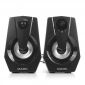 Dark SP110 1+1 Multimedia USB Speaker Hoparlör (DK-AC-SP110) - 1