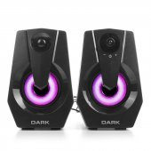 Dark SP110 1+1 Multimedia USB Speaker Hoparlör (DK-AC-SP110) - 2