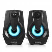 Dark SP110 1+1 Multimedia USB Speaker Hoparlör (DK-AC-SP110) - 3