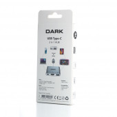 Dark 3in1 USB3.1 Type C Erkek - HDMI Dönüştürücü - 4K UHD/USB 3.1 Type C Şarj Dönüştürücü(DK-AC-U31X32) - 7