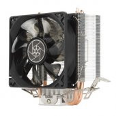 SilverStone KR03 Intel & AMD Uyumlu, 9cm Mavi Led Fanlı, Kule Tipi İşlemci Soğutucu (SST-KR03) - 3