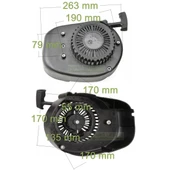 Emak K800 Motor Starter Komple thumbnail 4