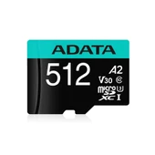 ADATA Premier Pro 512GB 100/85 MB/s UHS-I U3 Class10 V30S Adaptörlü MicroSDXC Hafiza Karti - 2