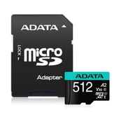 ADATA Premier Pro 512GB 100/85 MB/s UHS-I U3 Class10 V30S  Adaptörlü MicroSDXC Hafiza Karti - 4