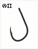 Fudo 3001 Delikli Siyah Nikel İğne No:2 thumbnail 1