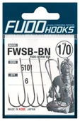 Fudo 6100 Worm Ssb Nikel Uzun Sap Tırnaklı İğne No:1/0 - 2
