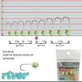 Glowlu Jighead River Hunter 4’Lü Paket 3,5Gr - 1