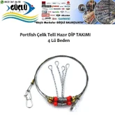 Hazır Dip Takımı 4’Lü Beden Çelik Telli Portfısh Marka - 1