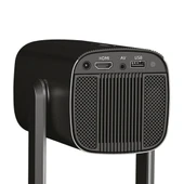 Everest PJ08 Android 11 4K Dahili Şarjlı Otomatik Odaklama Destekli 5200 Lümen Ekran Yansıtmalı Projeksiyon Cihazı - 3