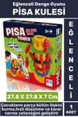 Eğlenceli Eğitici Parça Bütün İlişki Kurma Hızlı Düşünme Karar Verme Becerisi Oyunu PİSA KULESİ thumbnail 1