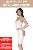 Özel Üretim İz İç Göstermez Kaymaz Sıkılaştırıcı Toparlayıcı Popo Açık Tam Boy Korse thumbnail 1