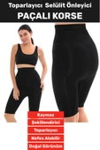 Özel Üretim İz İç Göstermez Kaymaz Sıkılaştırıcı Toparlayıcı Selülit Önlemeye Yardımcı Paçalı Korse - 1