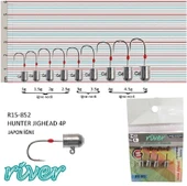 Jighead River Hunter 4’Lü Paket 3,5Gr - 1
