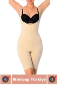 Özel Üretim Vücut Şekillendirici Beden Küçülten Toparlayıcı Fermuarlı Tam Boy Korse thumbnail 2