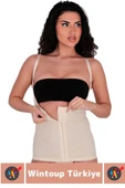 Özel Üretim Vücut Şekillendirici Beden Küçülten Toparlayıcı Gögüs Altı Ağraflı Askılı Bel Korse thumbnail 3