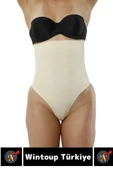 Özel Üretim İz İç Göstermez Kaymaz Sıkılaştırıcı Toparlayıcı Yüksek Bel String Korse thumbnail 6