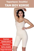 Özel Üretim İz İç Göstermez Kaymaz Sıkılaştırıcı Toparlayıcı Tam Boy Korse thumbnail 1