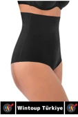 İz İç Göstermez Kaymaz Sıkılaştırıcı Vücut Şekillendirici LAZER KESİM Yüksek Bel Slip Korse thumbnail 5