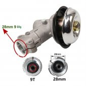 Oleo-Mac BCH 40T Yan Tip Motorlu Tırpan Redüktörü 28 mm 9 Diş - 6