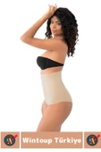 İz İç Göstermez Kaymaz Sıkılaştırıcı Vücut Şekillendirici LAZER KESİM Yüksek Bel Slip Korse thumbnail 2