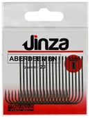 Jinza 57080 Aberdeen Bn Siyah Olta İğnesi 6 No 20’Li Paket - 1